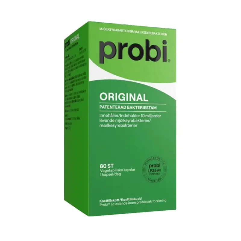 Probi Original Lactic Acid Bacteria 80 Capsules